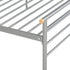 Orion 4FT6 Bed - Silver